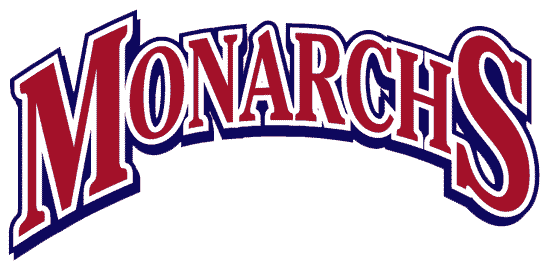 London Monarchs 2003 Wordmark Logo v2 iron on heat transfer